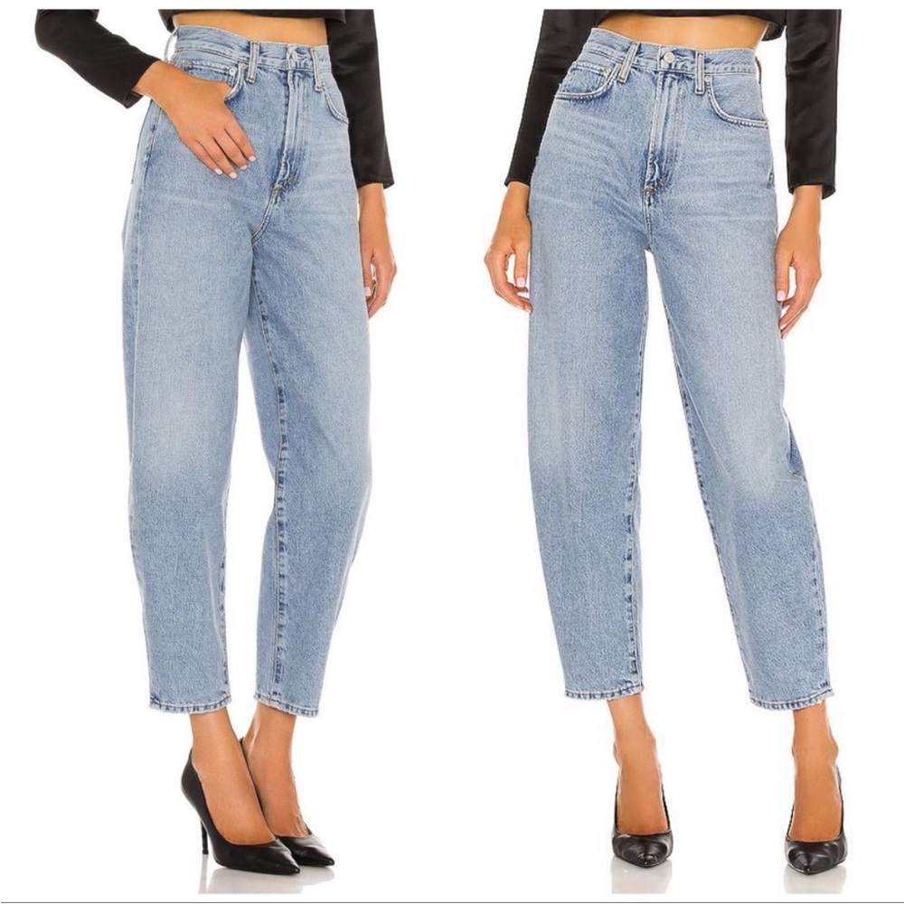 AGOLDE Balloon Ultra High-Rise Curved Taper Jeans Size 29
